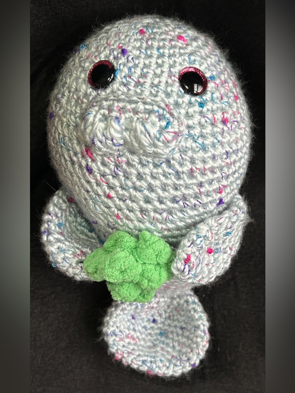 Handmade Crochet Manatee Plush